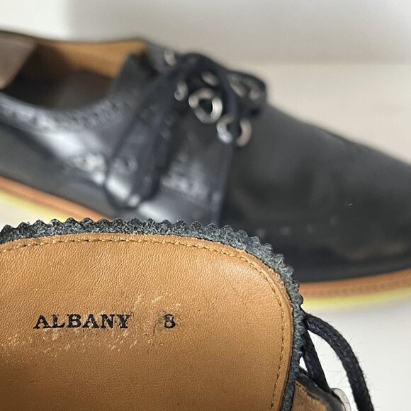 Oliver Sweeney Albany 8 Black Leather Lace-Up Shoes – Size 9.5 US - Picture 6 of 6
